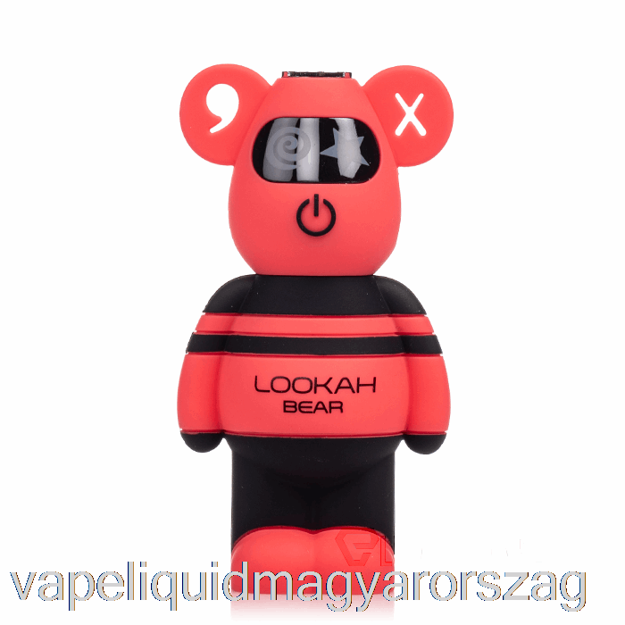 Lookah Bear 510 Akkumulátor Piros Vape Toll